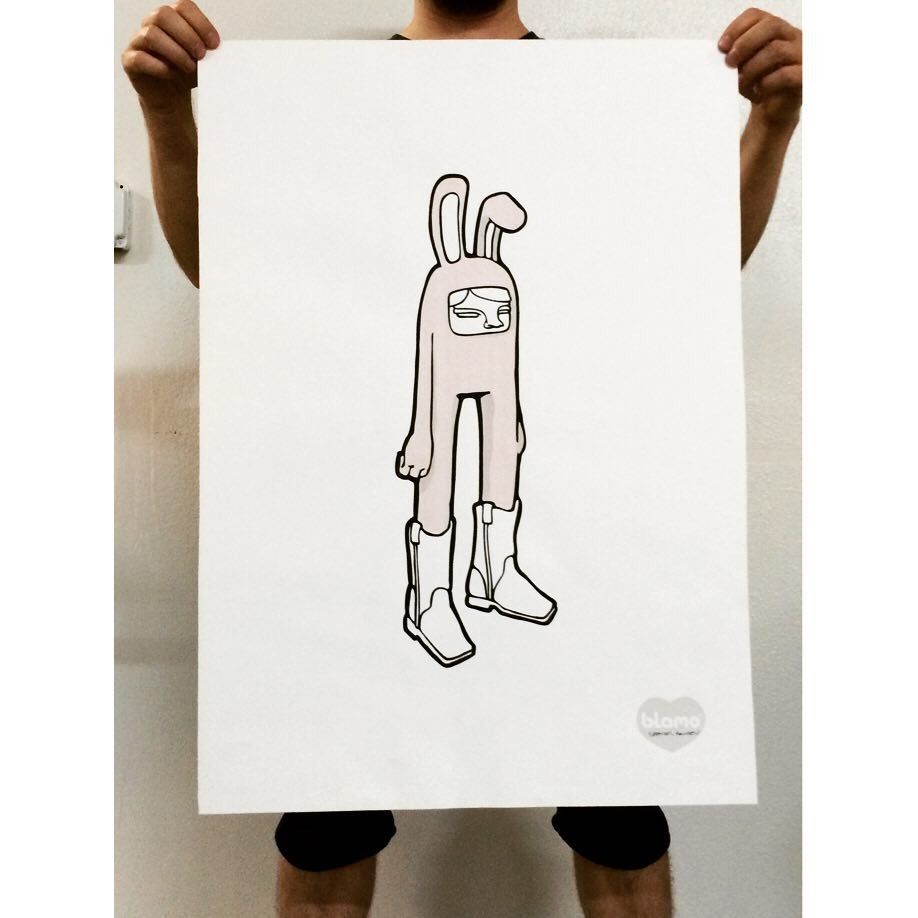 Blamo Toys's "Billy" screen print giveaway!